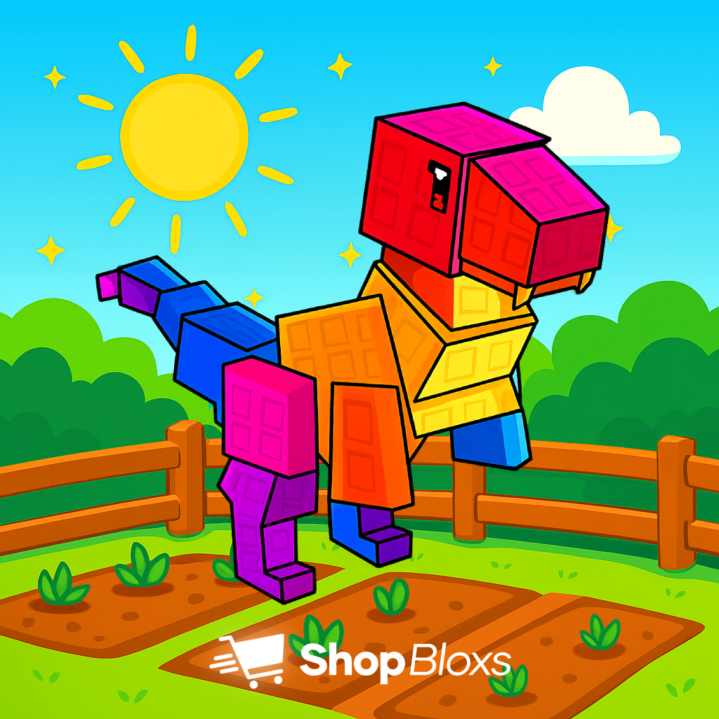 Rainbow T-Rex