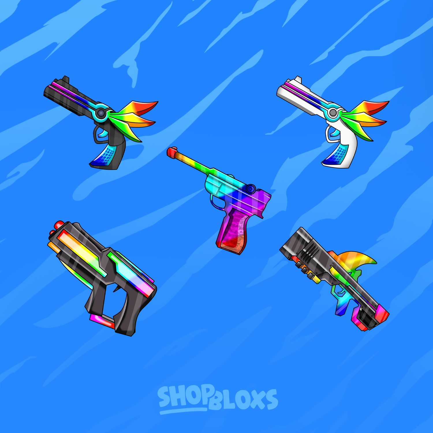 Chroma Guns Set