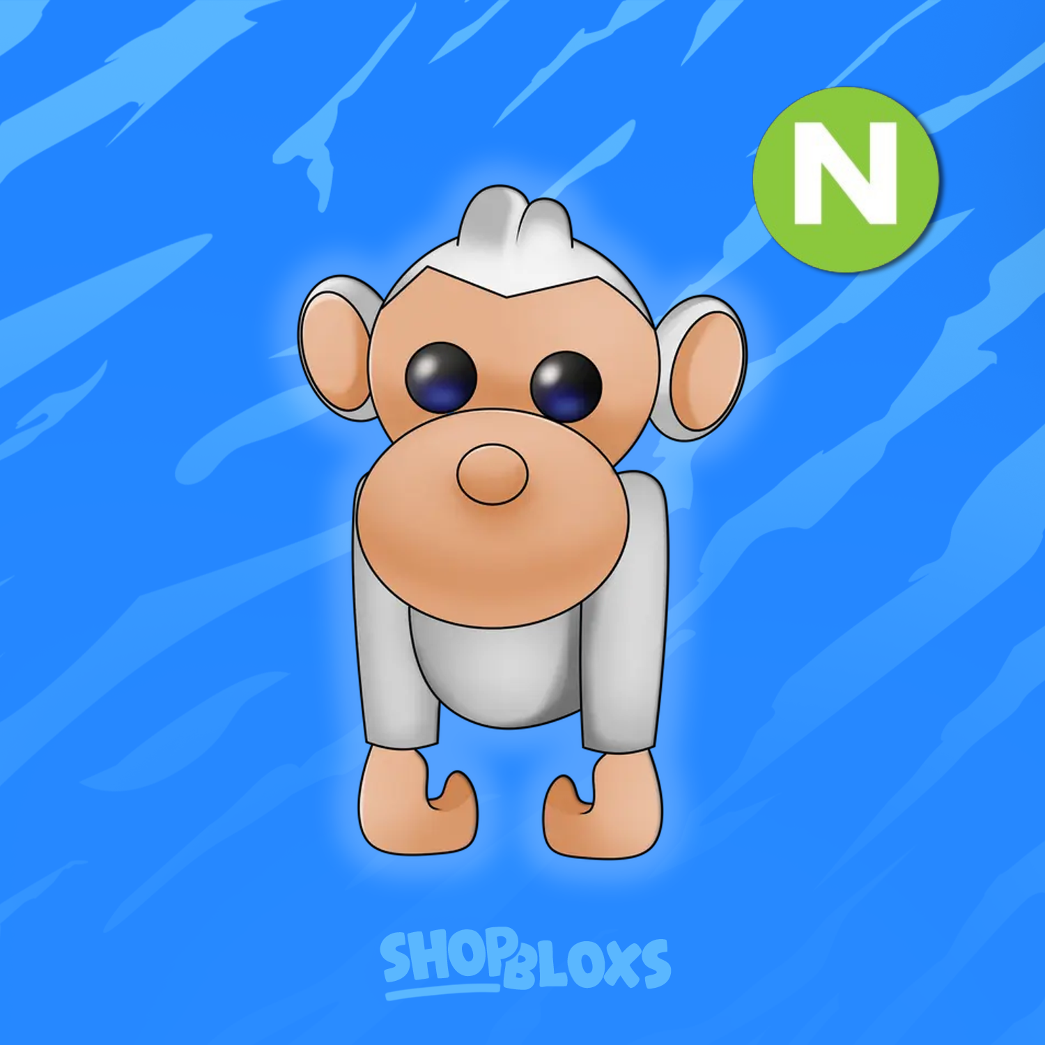 Neon Albino Monkey