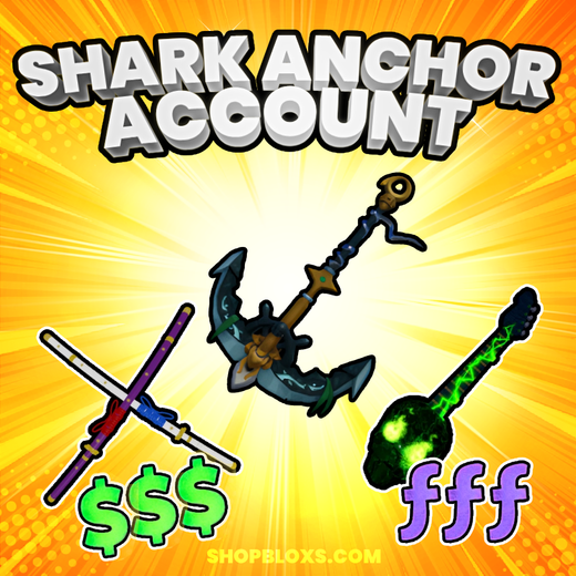 🔥 Shark Anchor 🔥 Blox Fruits Account (READ DESCRIPTION)