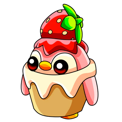 Strawberry Penguin