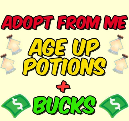 Adopt Me Age Up Potions Account