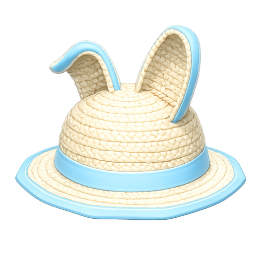 Bunny Straw Hat