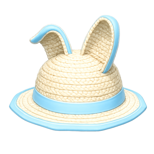 Bunny Straw Hat