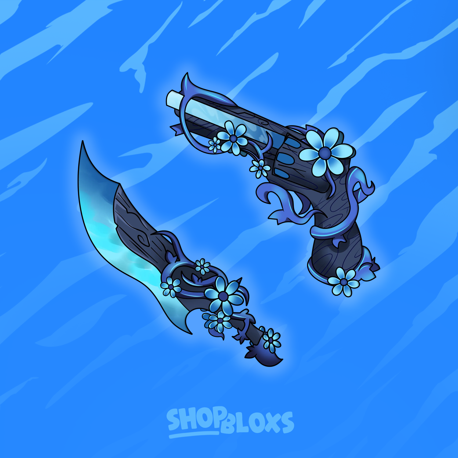 Flowerwood set