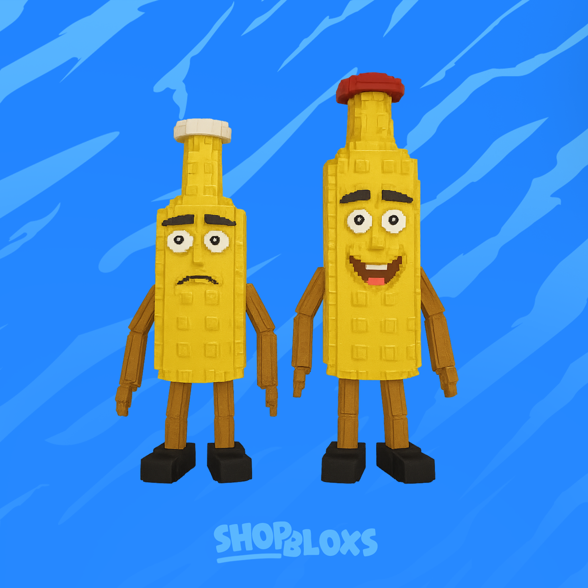 Ketchuru y Musturu dorados