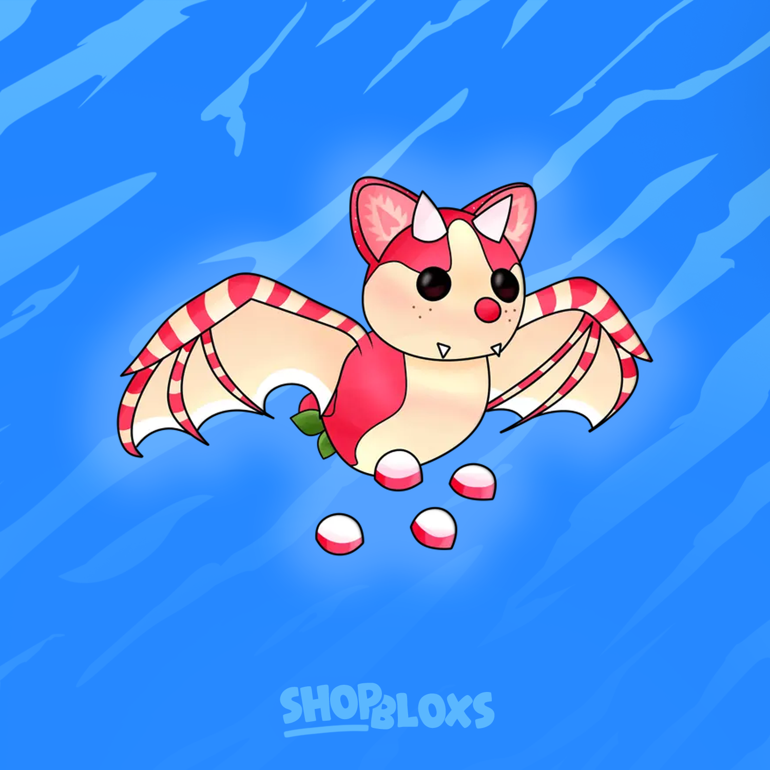 Buy Strawberry Shortcake Bat Dragon - Adopt Me - Shopbloxs